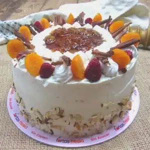 Torta de Aguaymanto.