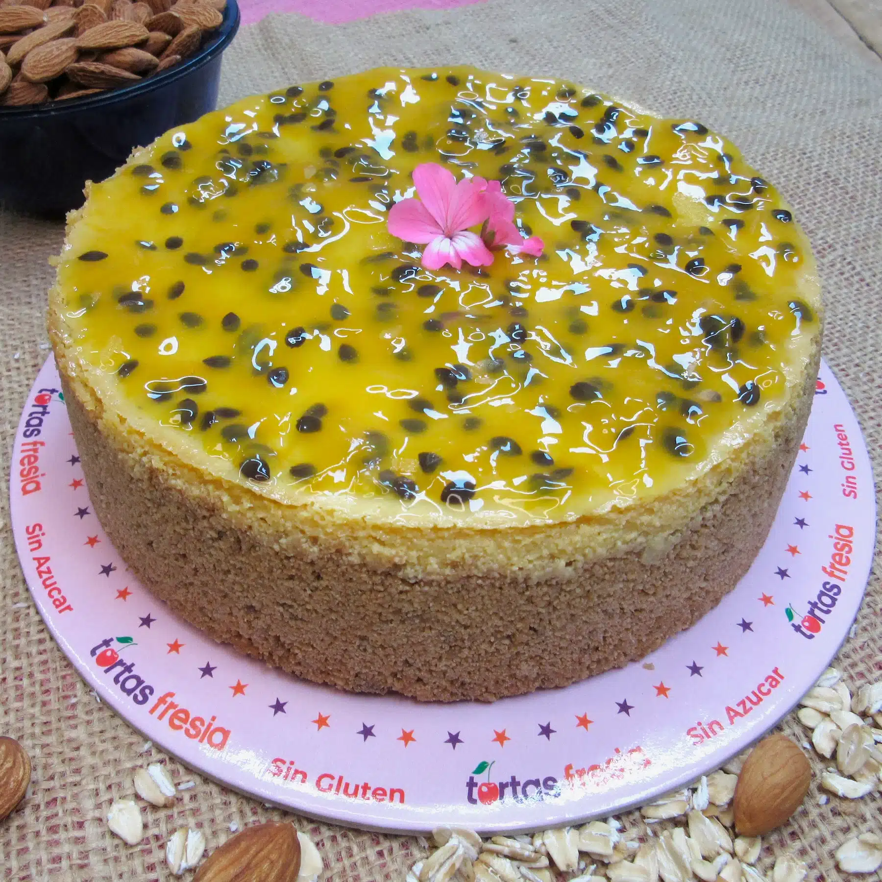 Cheesecake de Maracuya.
